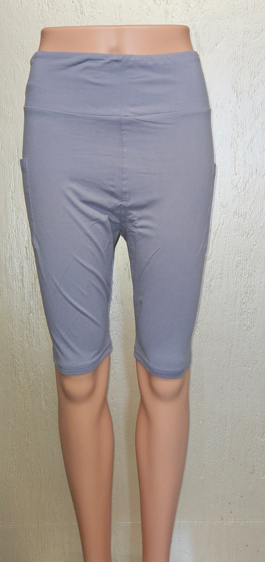 Light Purple capris and shorts with pockets