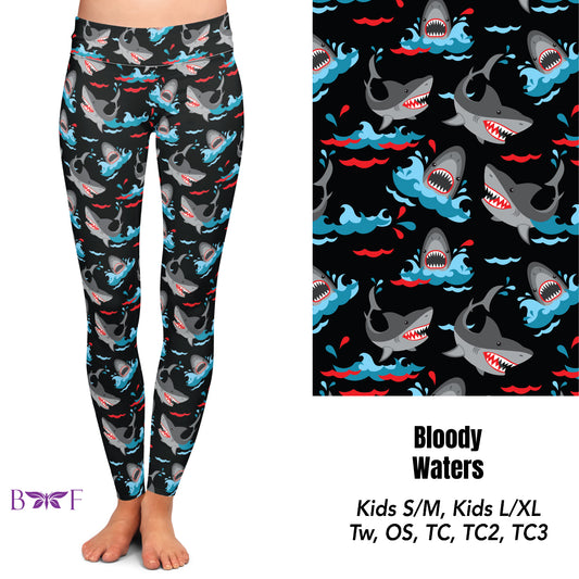Bloody Waters leggings and joggers with pockets