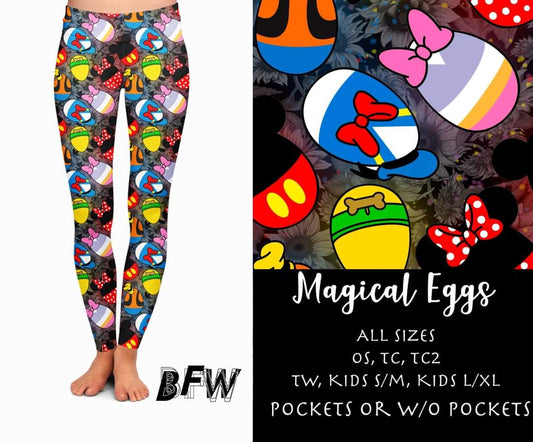 Magical Egg leggings and loungers with pockets
