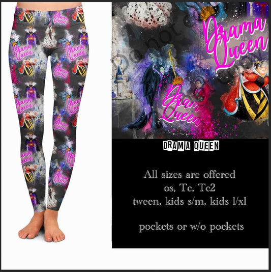 Drama Queen leggings, capris, lounge pants, and joggers