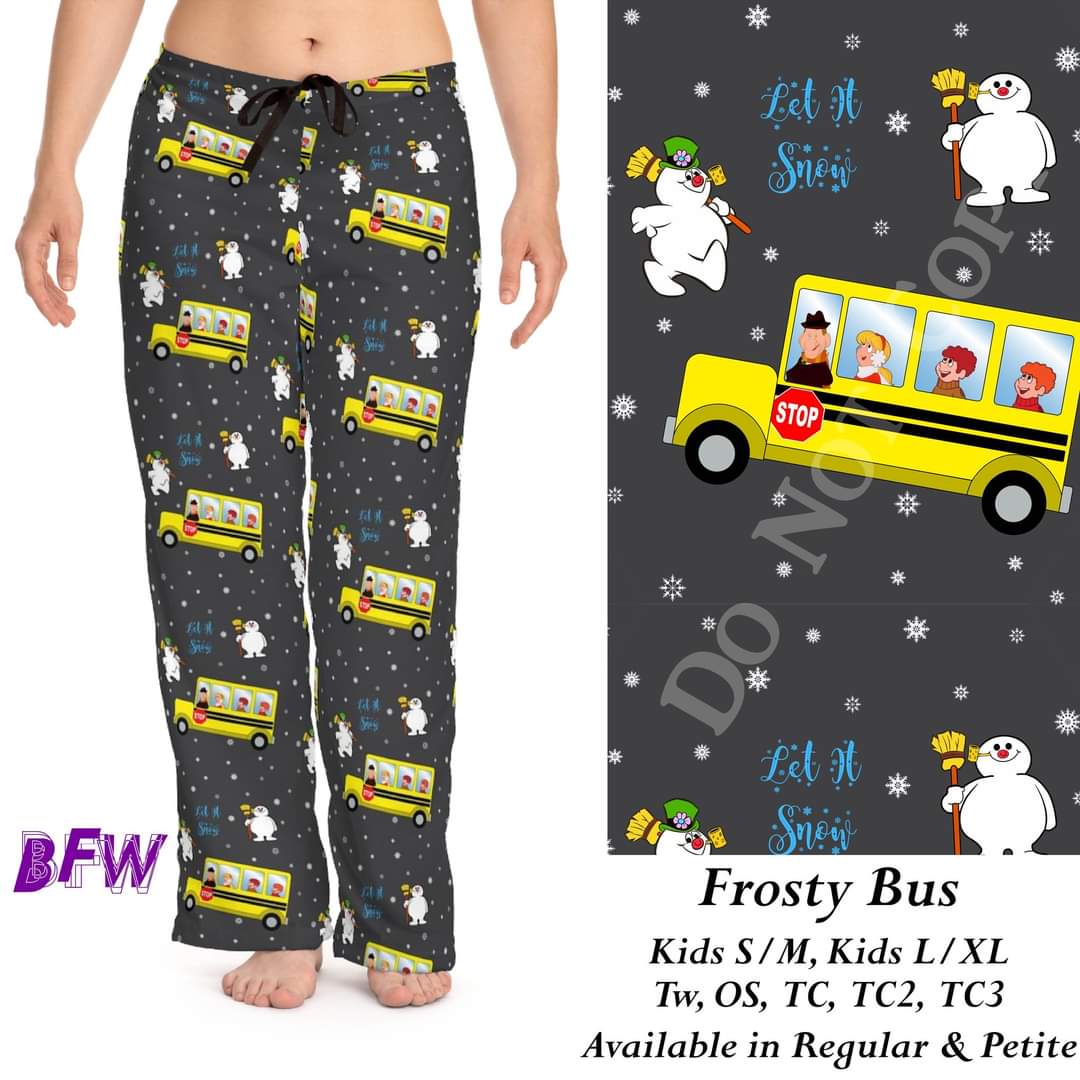Frosty Bus leggings, loungers, and joggers