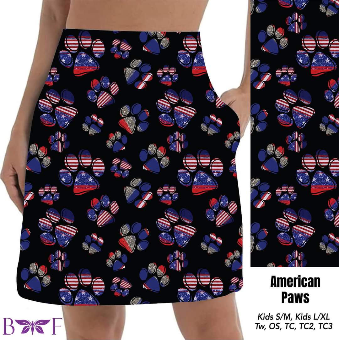 American Paws skorts with pockets