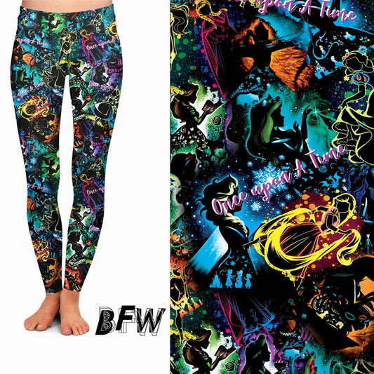 Princess leggings and lounge pants with pockets