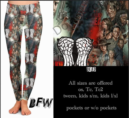 Dead leggings, capris, and lounge pants