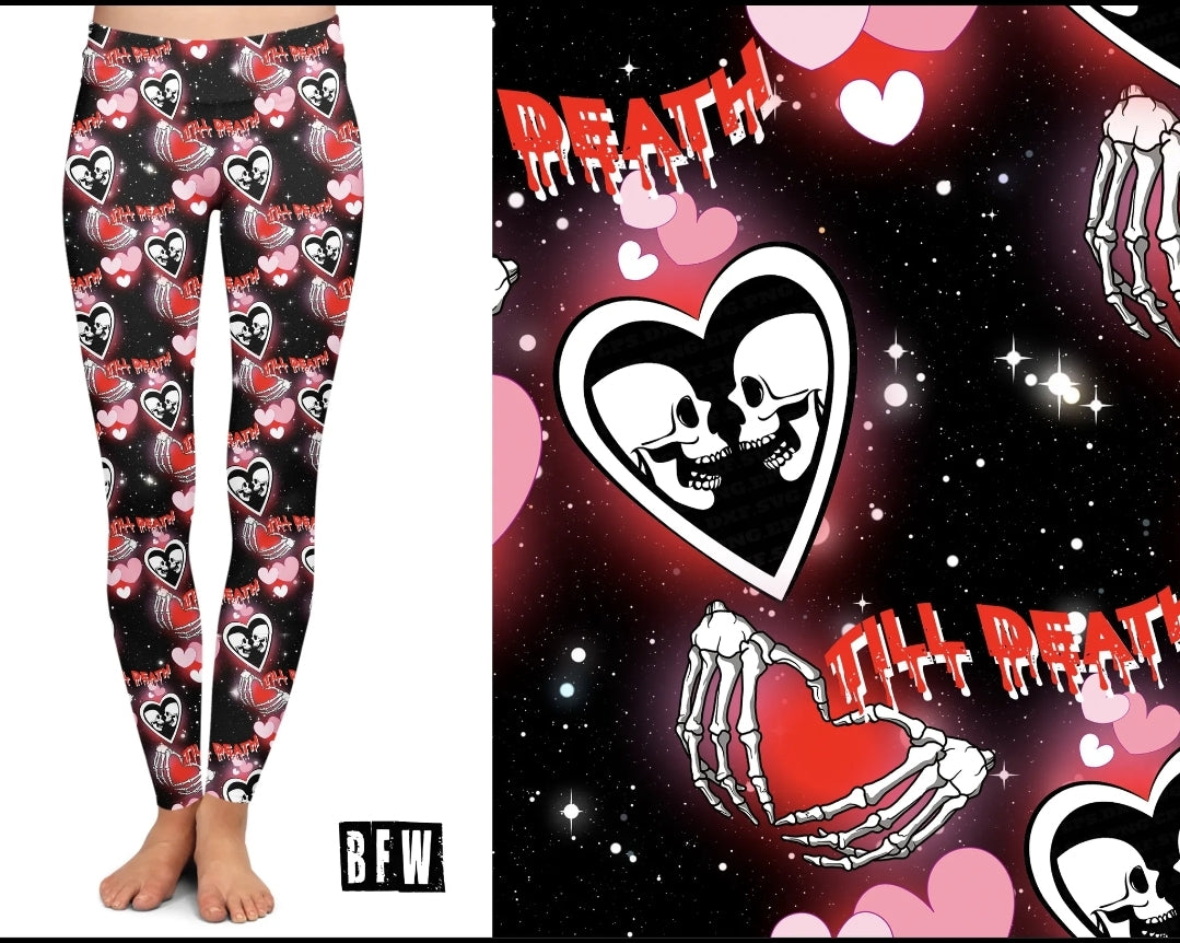Till Death Leggings and unisex Loungers with pockets