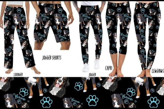 Bernese leggings and lounge pants