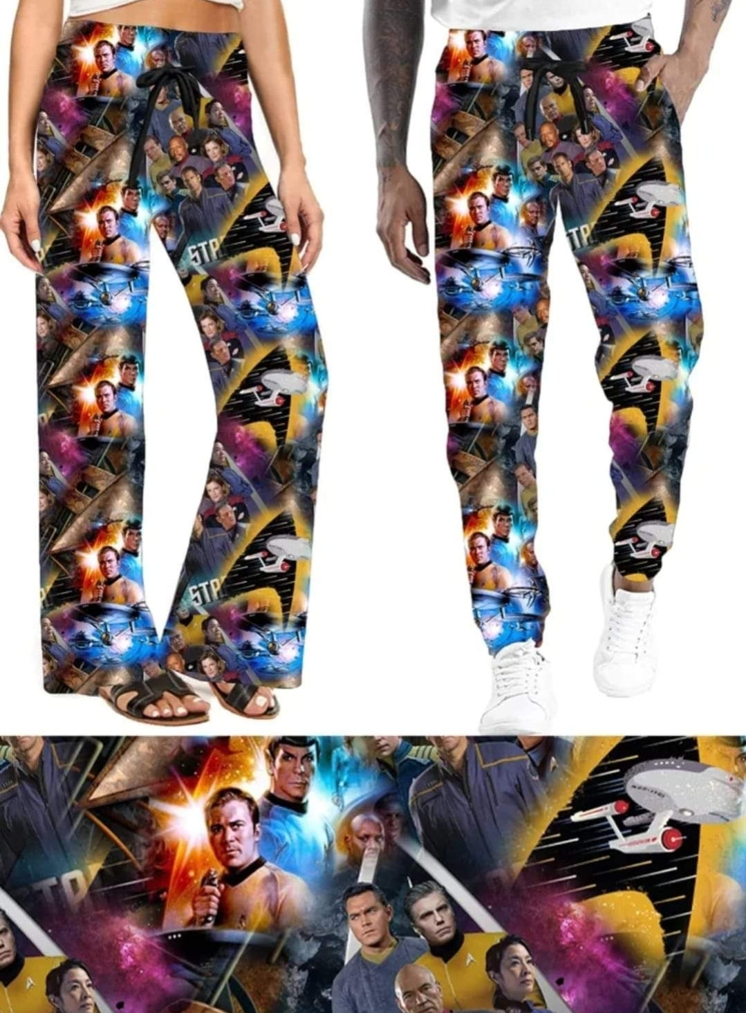 Trek leggings, capris, lounge pants, joggers, and unisex jogger shorts