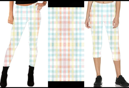 Summer Plaid capris and shorts