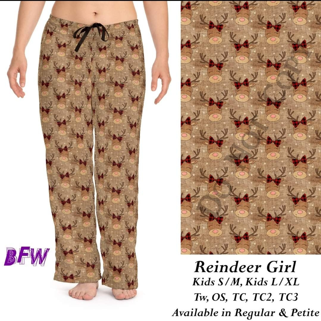 Reindeer Girl leggings (Plus only!)