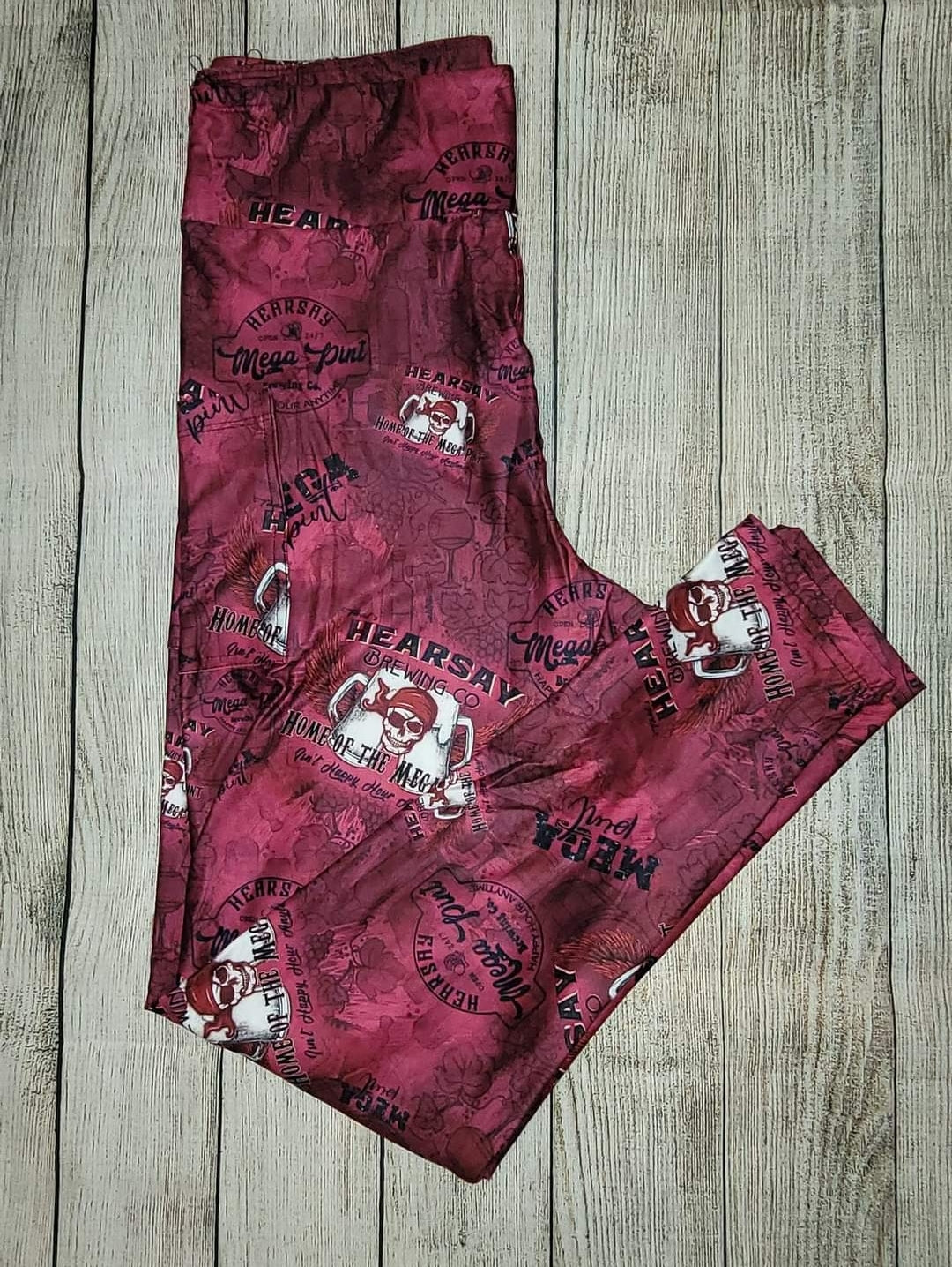 Mega Pint leggings, capris, capri lounge pants, skorts, and unisex jogger shorts with pockets