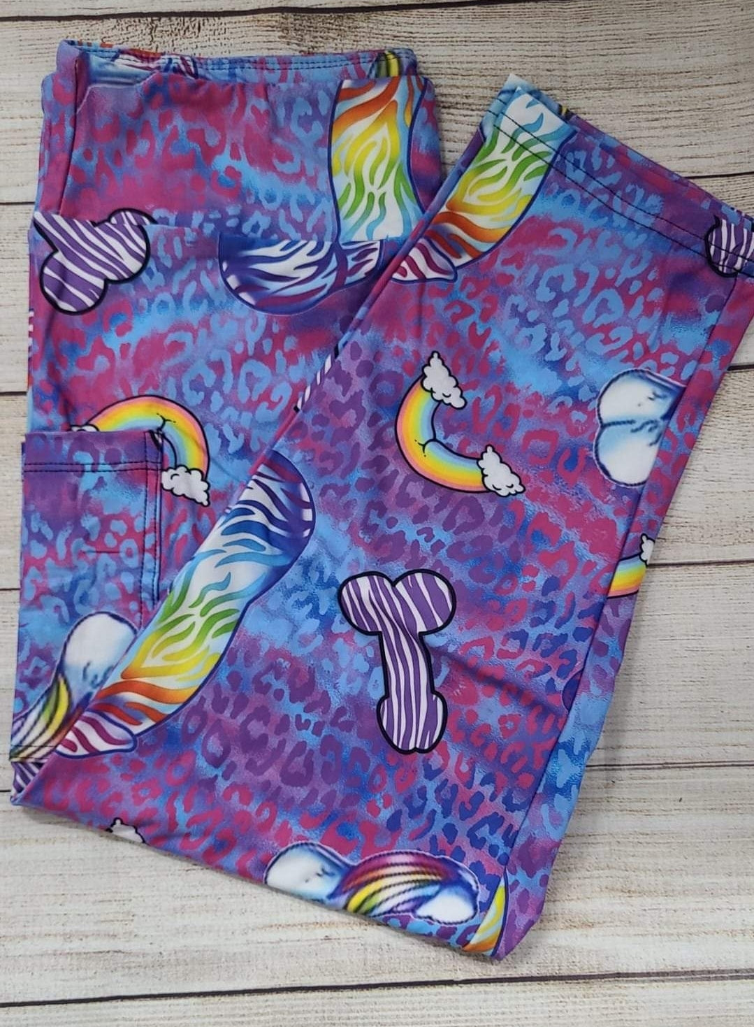 Magical Penis Leggings, Capris, Lounge Pants and shorts