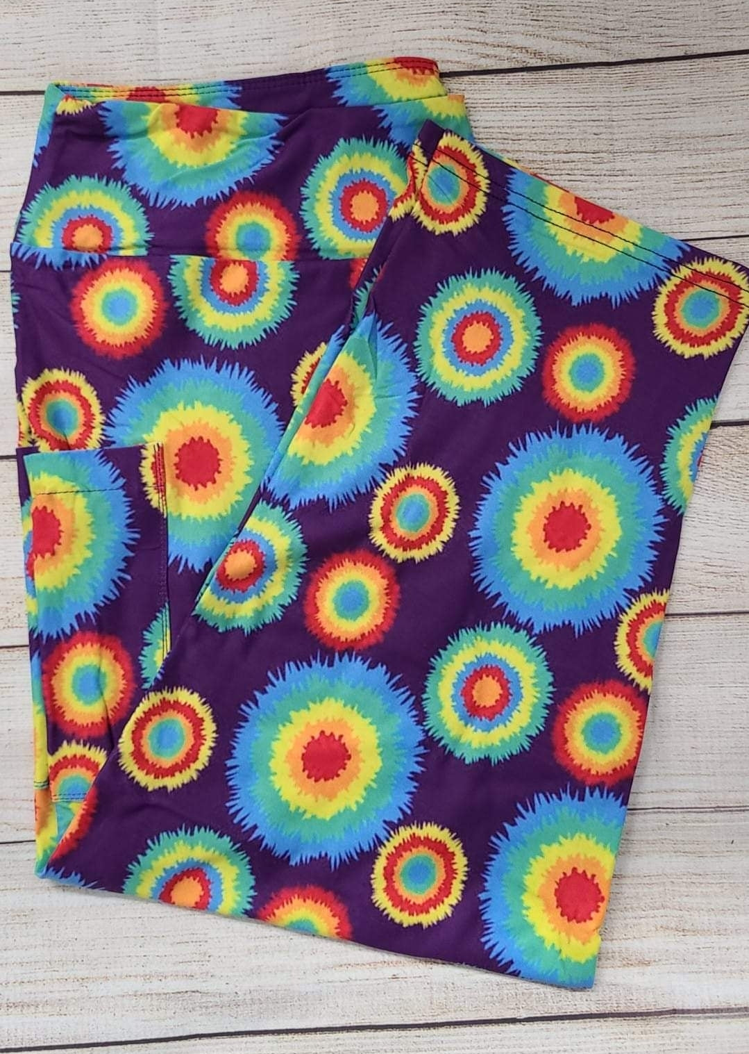 Tye Dye Fizzle capris and leggings TC2 Only