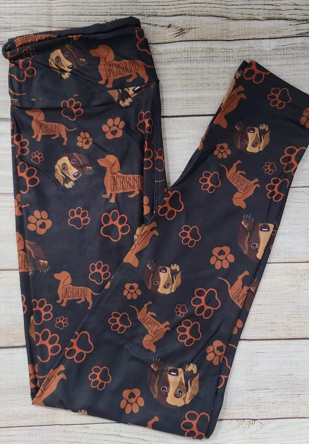 Weiner Dog leggings, capris, lounge pants, and joggers