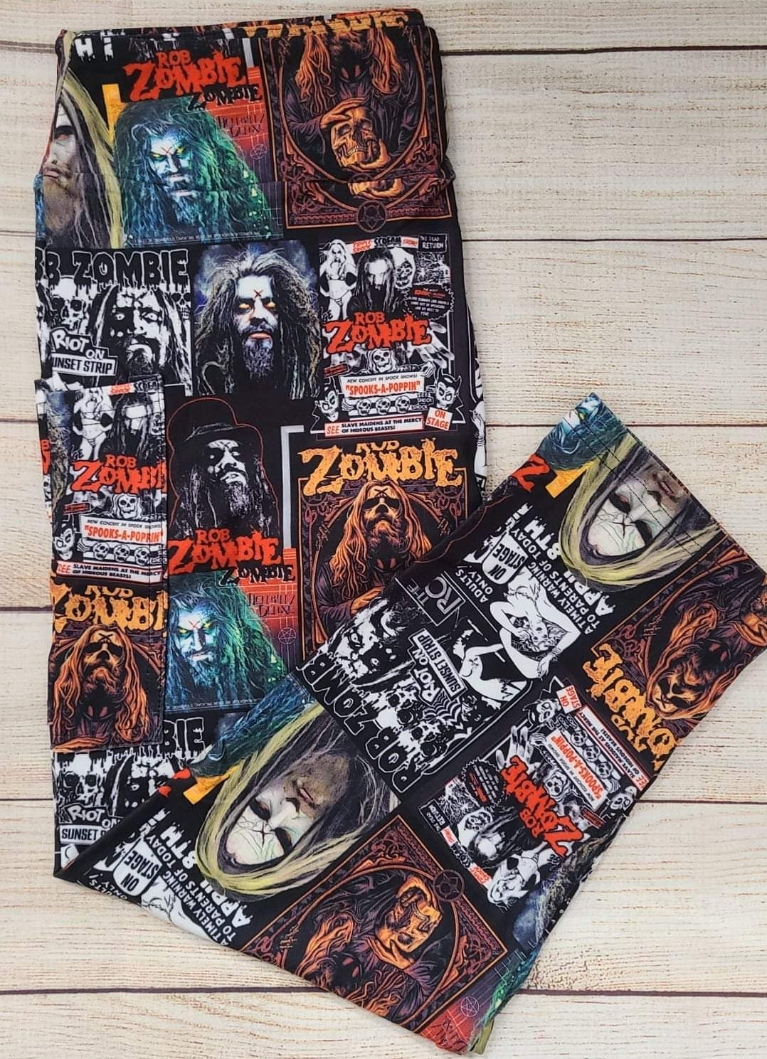Robzombie leggings, capris, and capri joggers