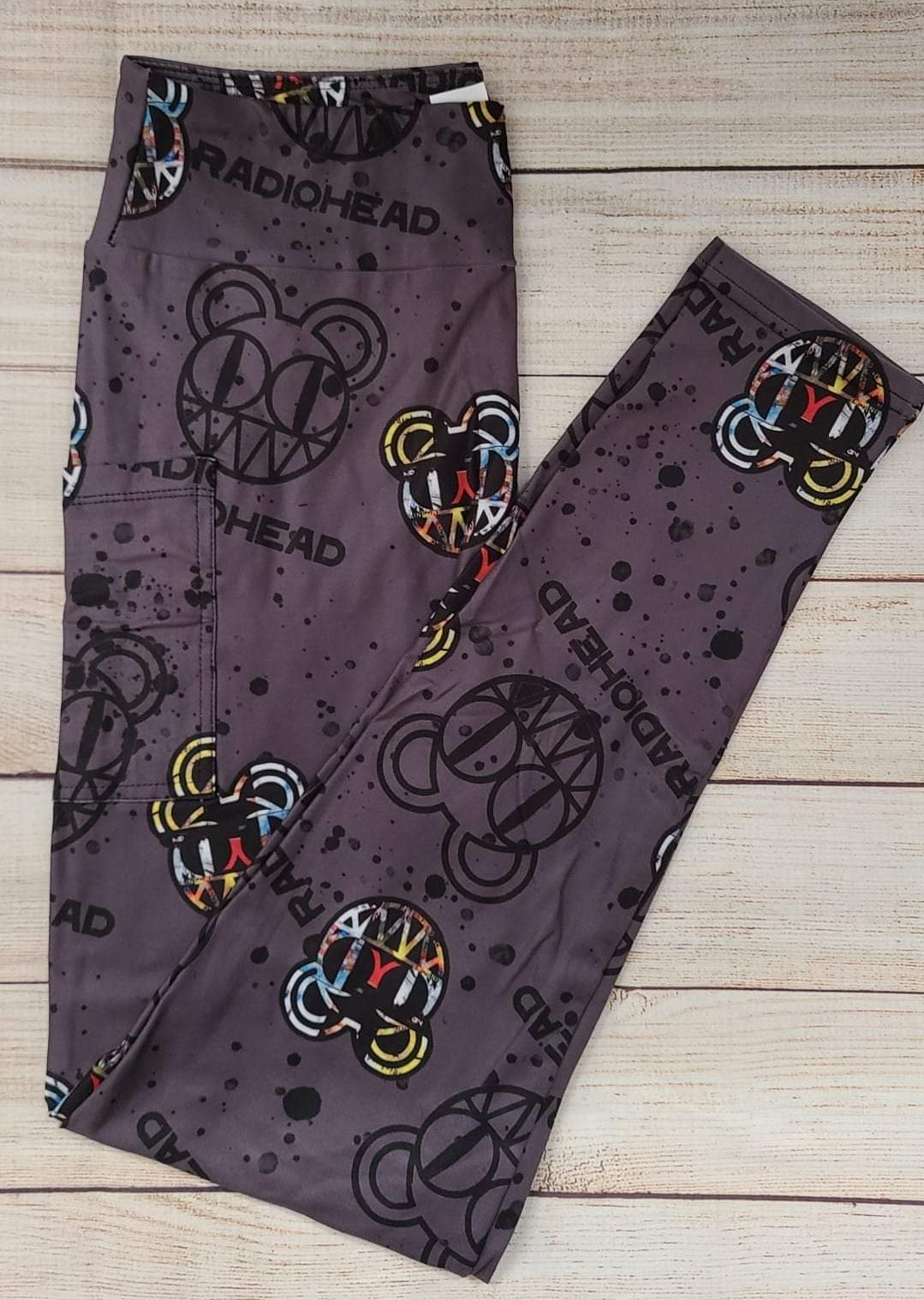 Radiohead leggings and joggers with pockets