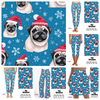 Pug Christmas leggings