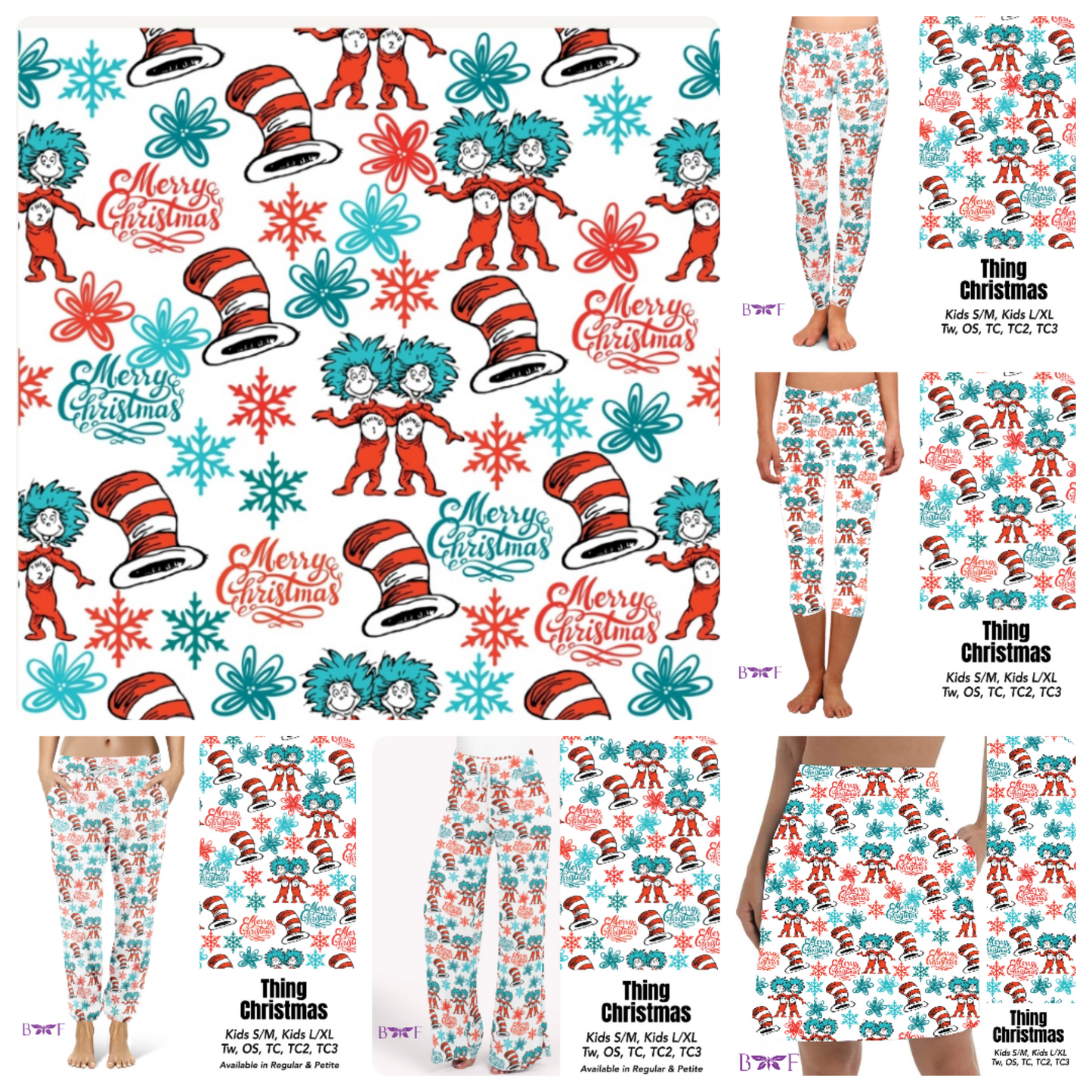 Thing Christmas Leggings and petite Lounge Pants