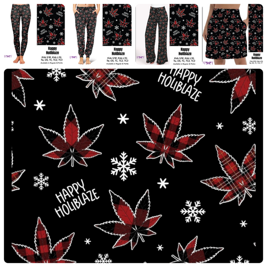Happy Holiblaze leggings and lounge pant with pockets