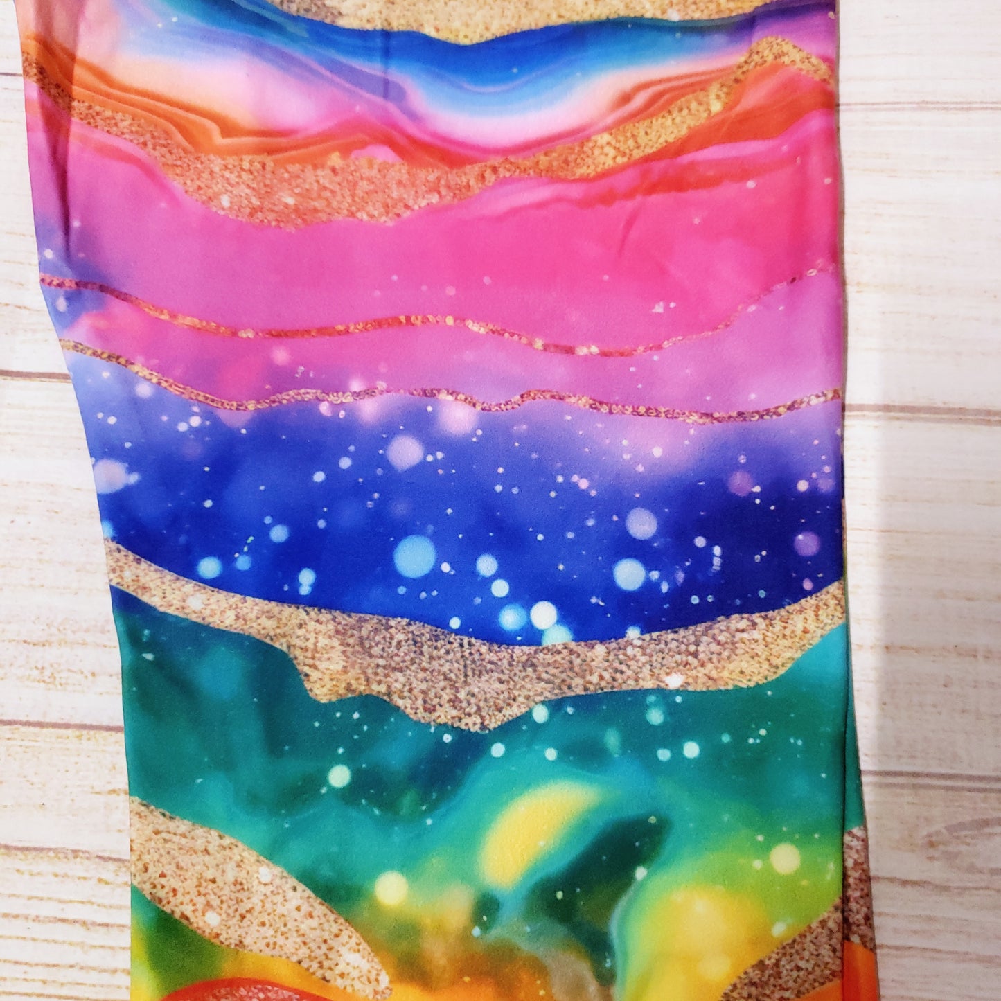 Rainbow agate 3 capris, shorts and skorts with pockets