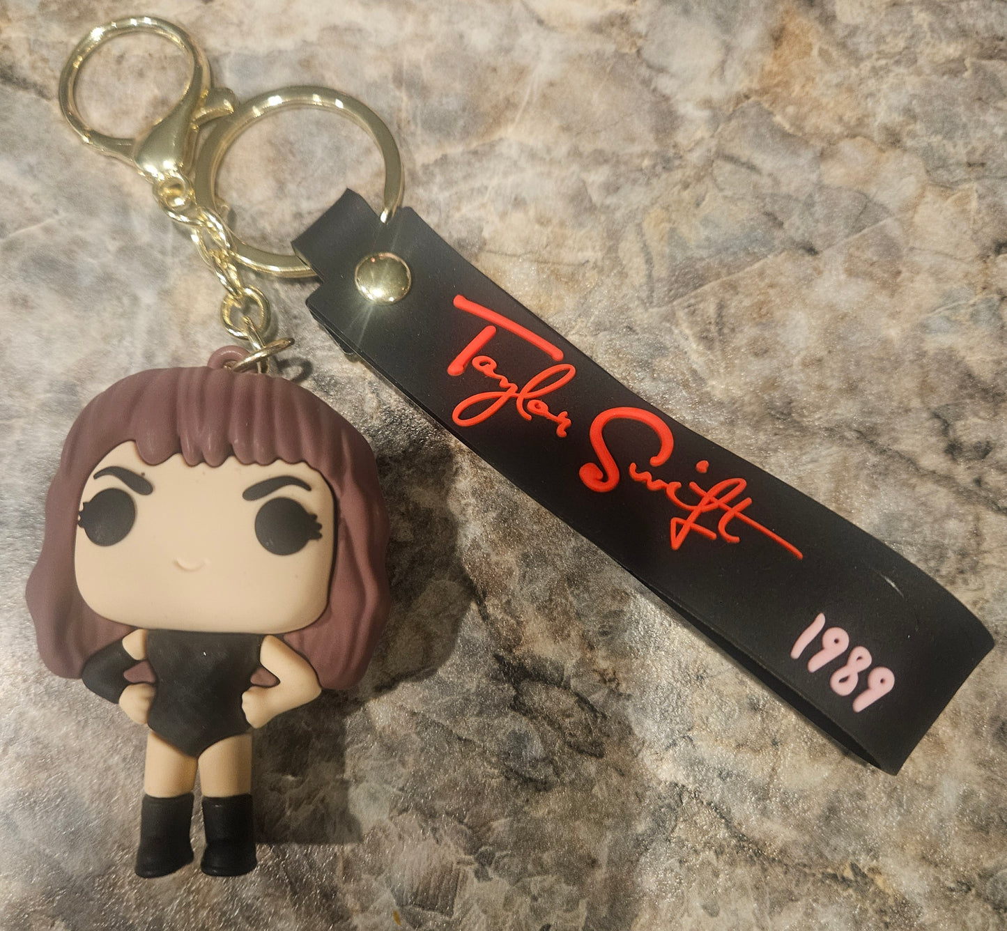 SWIFTIE keychains/book bag clips