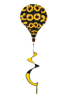 Sunflower balloon windsock