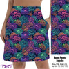 Neon Peony Doodle Capris and Skorts with pockets
