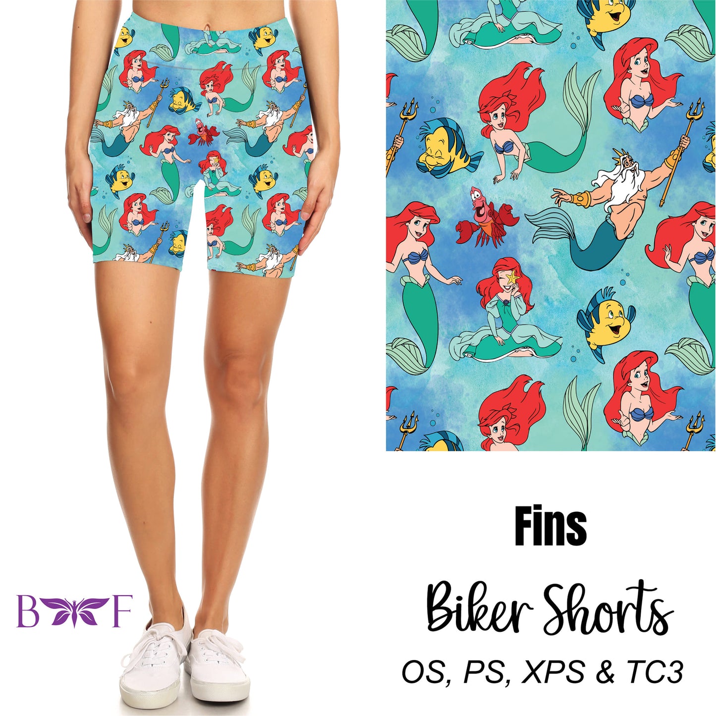 Fins Leggings and Capris with pockets