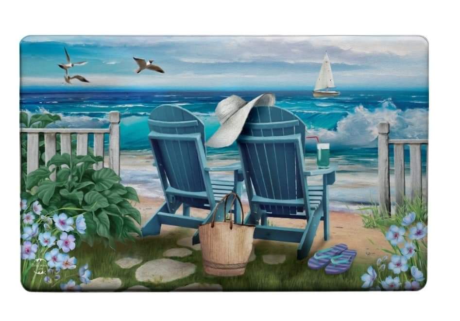 Beachside comfort mat