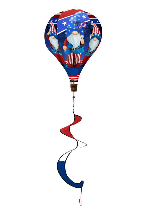 Americana gnome balloon windsock 0408