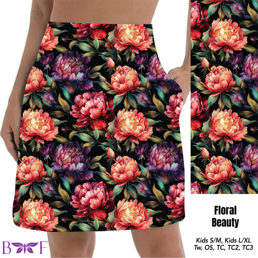 Floral Beauty Shorts and Skorts