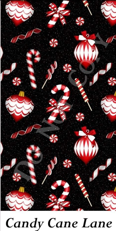 Candy Cane Lane Skirted Leggings with red/white striped leggings