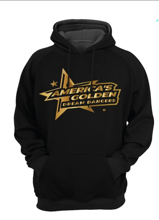 Hoodie Americas Golden Dream Dancers t-shirt (double sided)