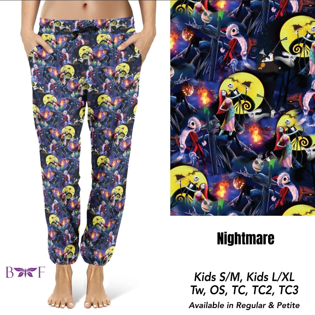 Nightmare capris with pockets
