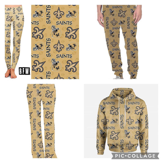 New Orleans leggings, lounge pants