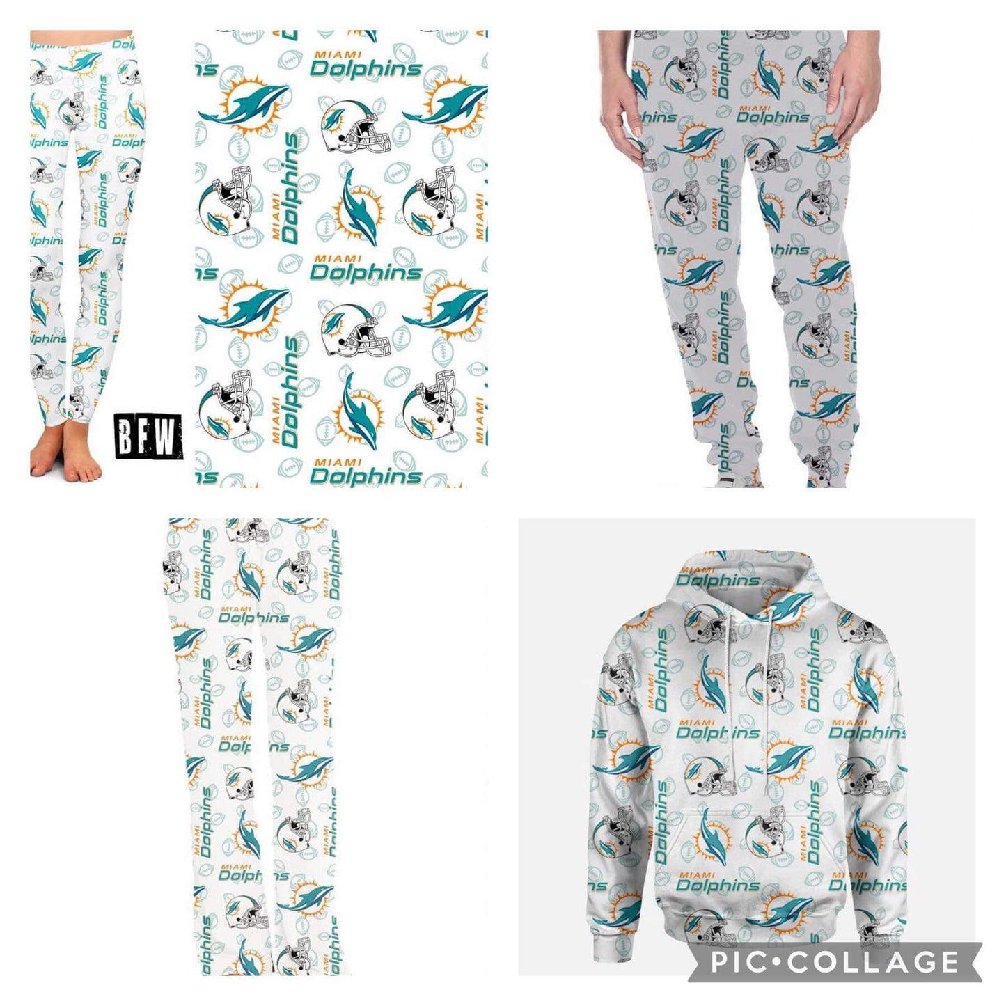 Miami leggings and hoodies