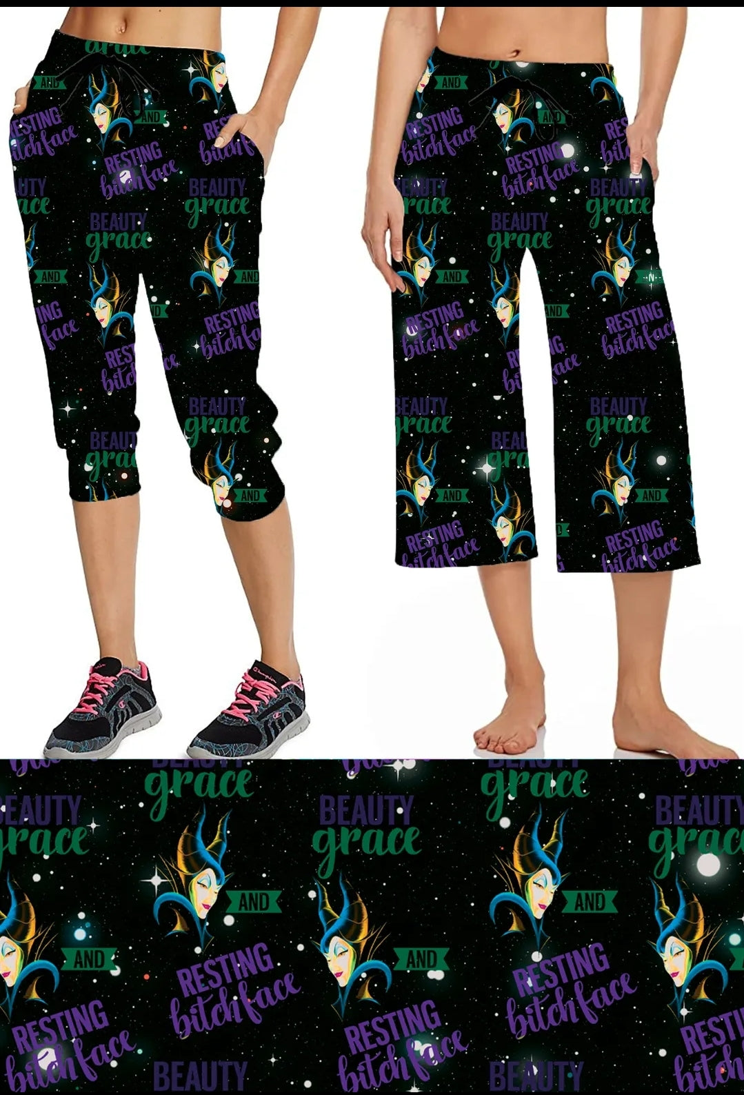 Resting leggings, capris, unisex capri joggers and horts