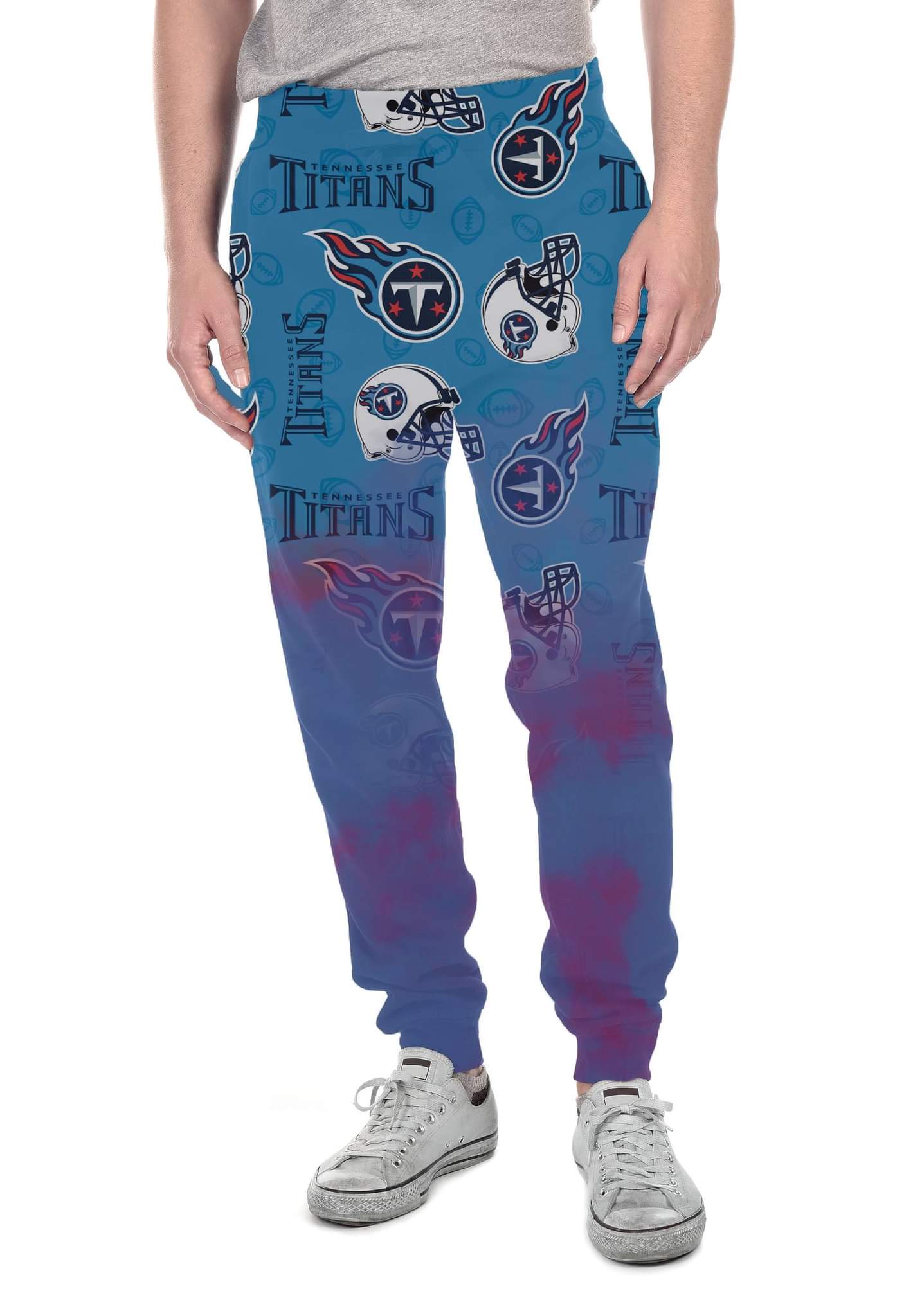 Tennesse Football smoke print leggings with pockets