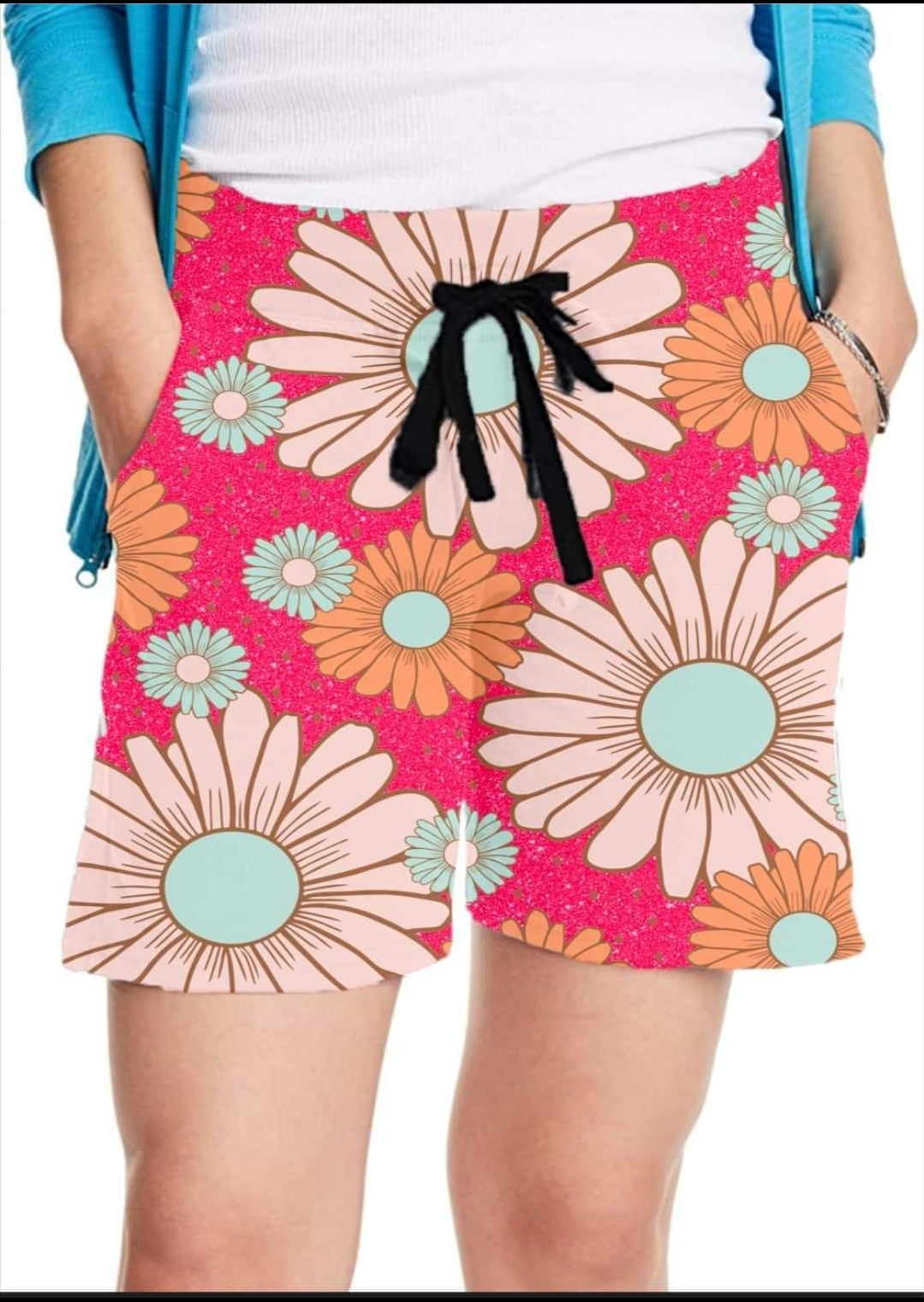Groovy Daisy TC3 (size 28+) leggings
