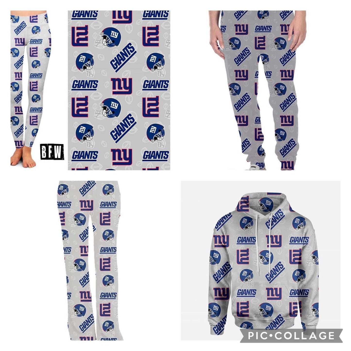 New York G Football leggings and lounge pants
