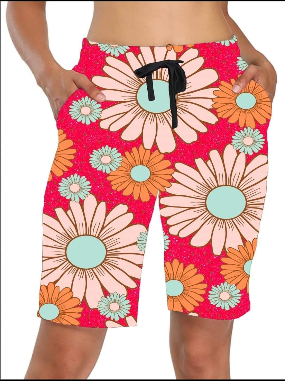 Groovy Daisy TC3 (size 28+) leggings