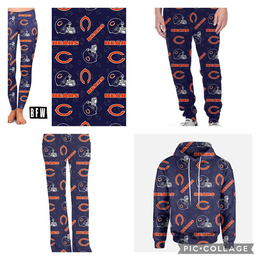 Chicago leggings with pockets, lounge pants, joggers and hoodies