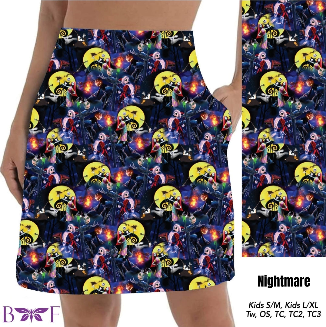Nightmare capris with pockets