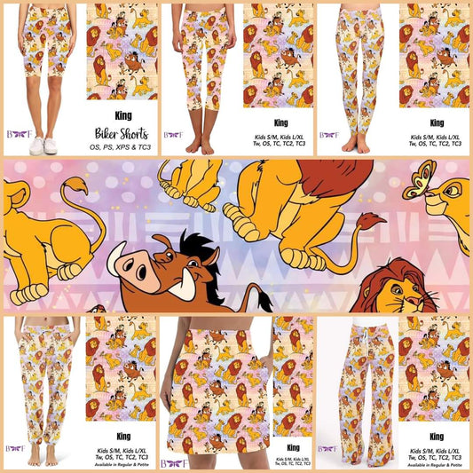 King leggings, skort and joggers with pockets