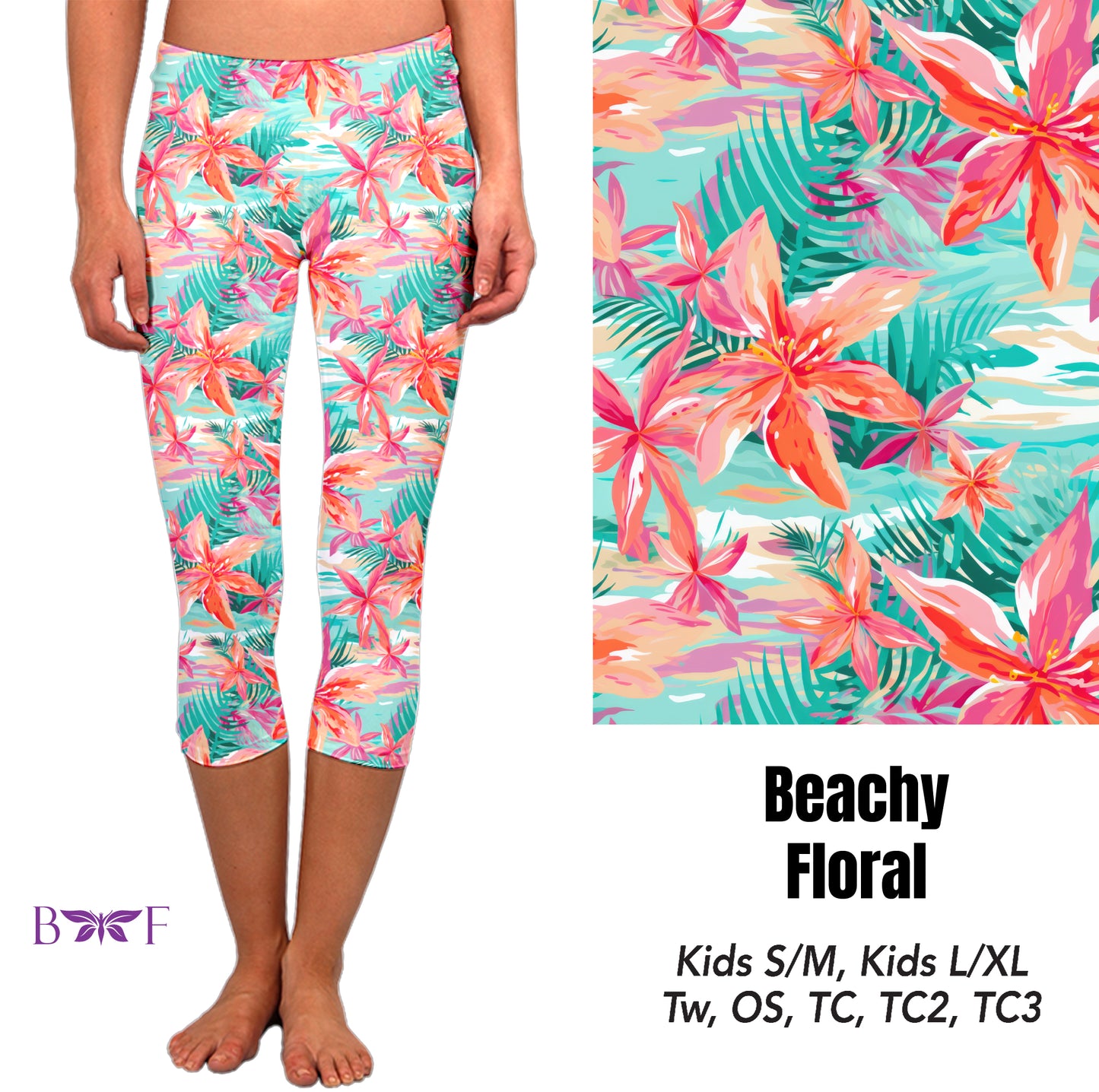 Beachy floral preorder#0515