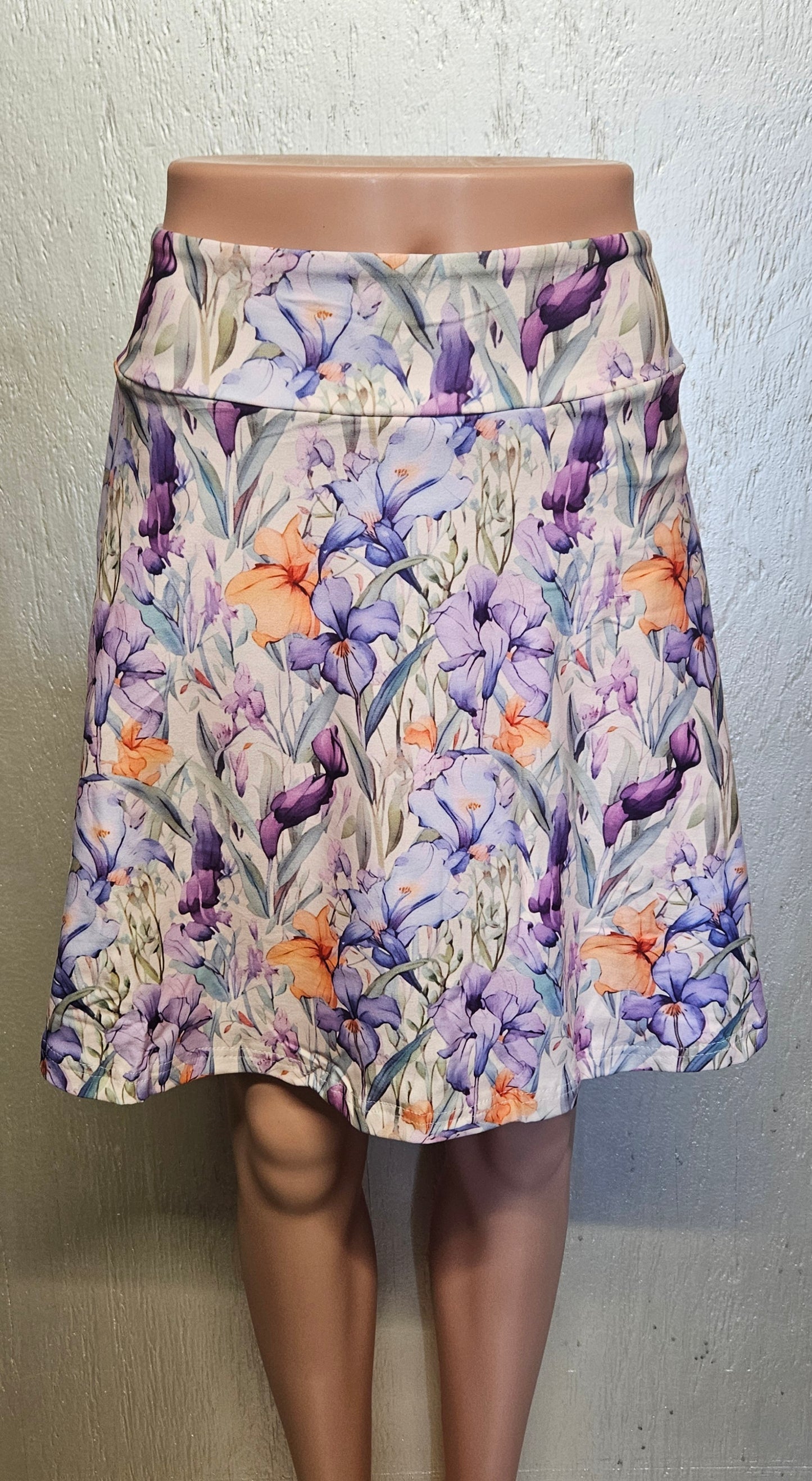 Purple Oasis leggings and skorts with pockets