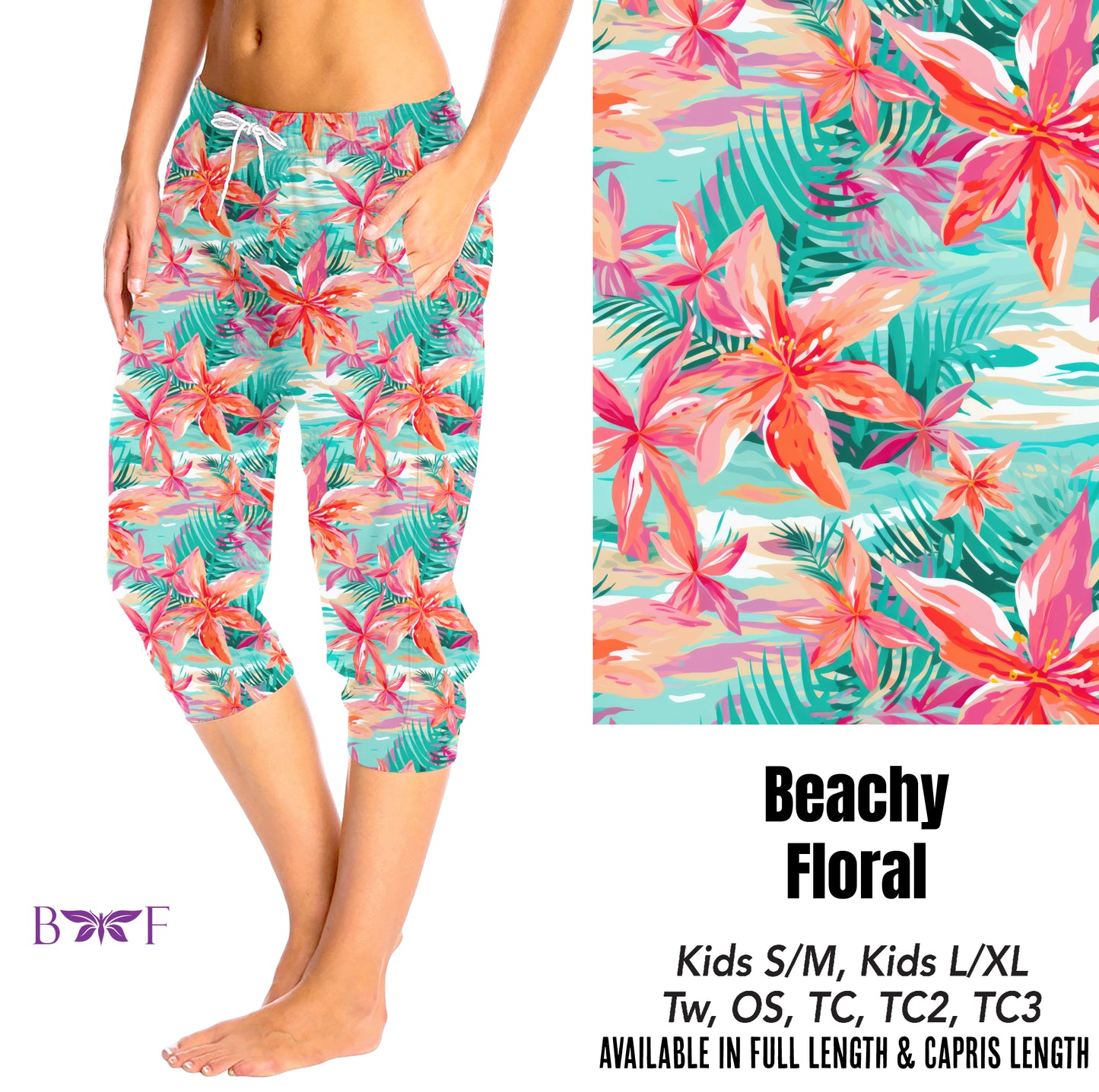 Beachy floral preorder#0515