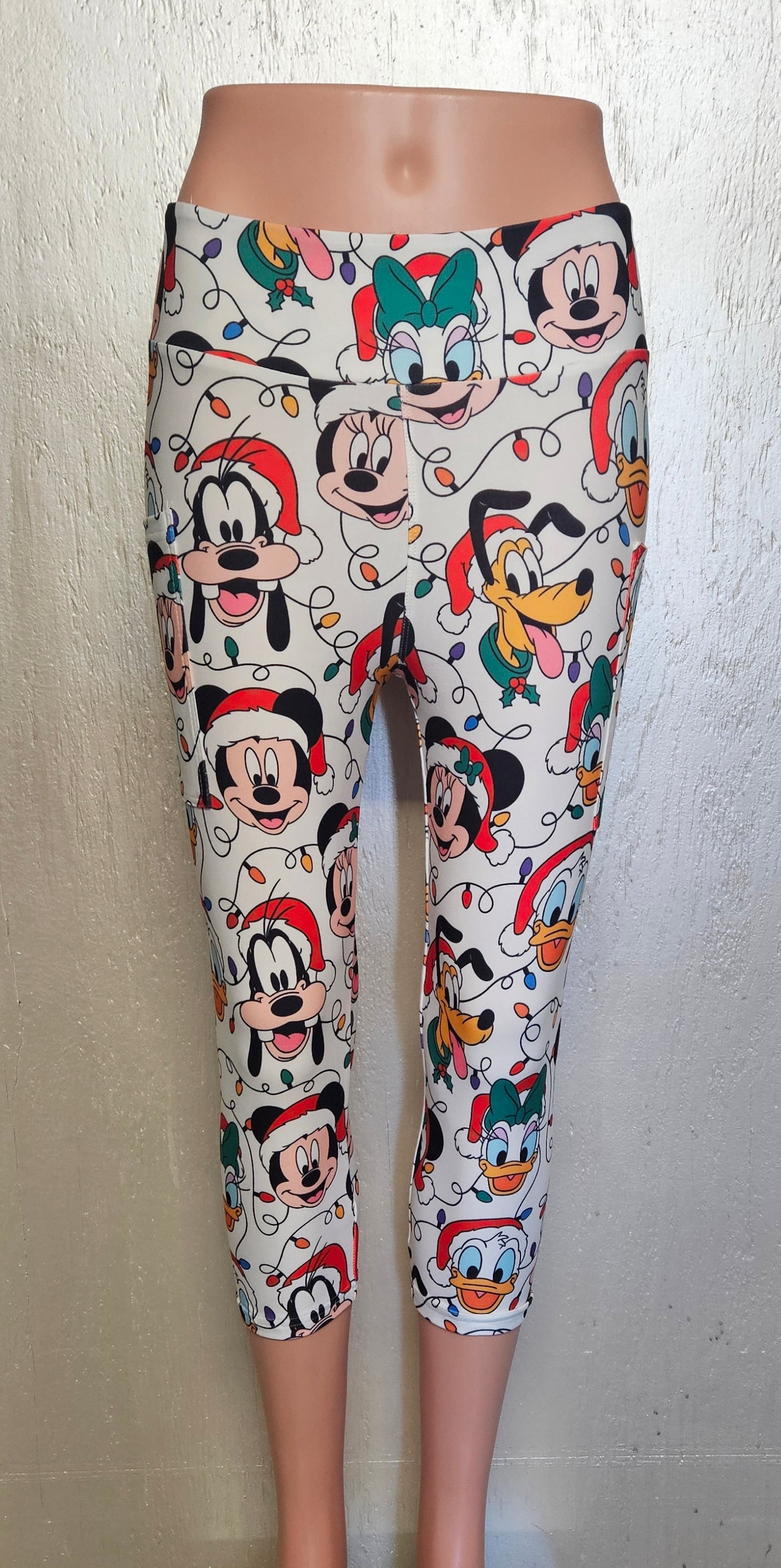 Mouse Lights leggings, capris, and skorts with pockets