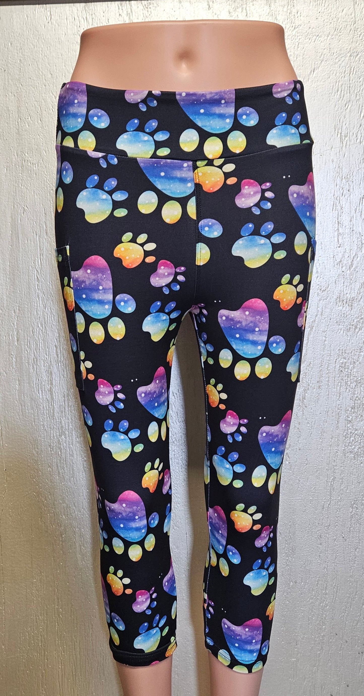 Happy Paws leggings, capris, skorts, and bike shorts with pockets