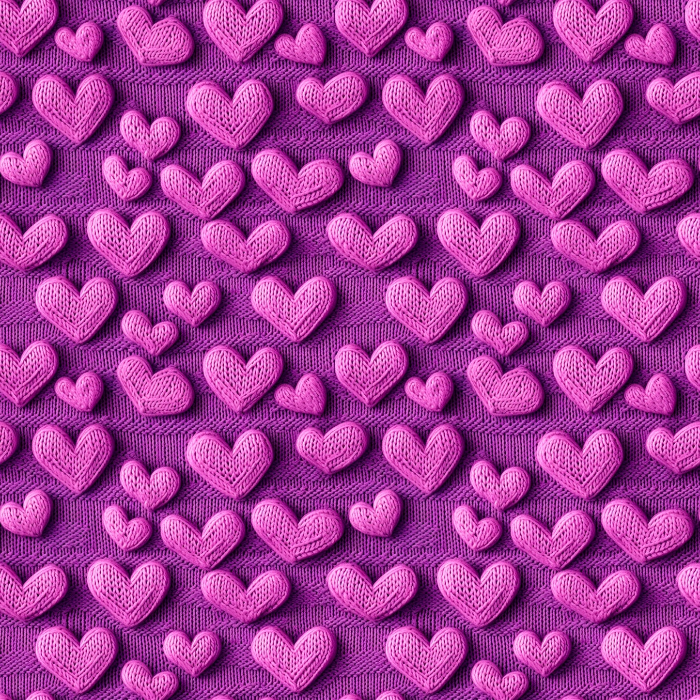 Purple Knit Hearts skorts