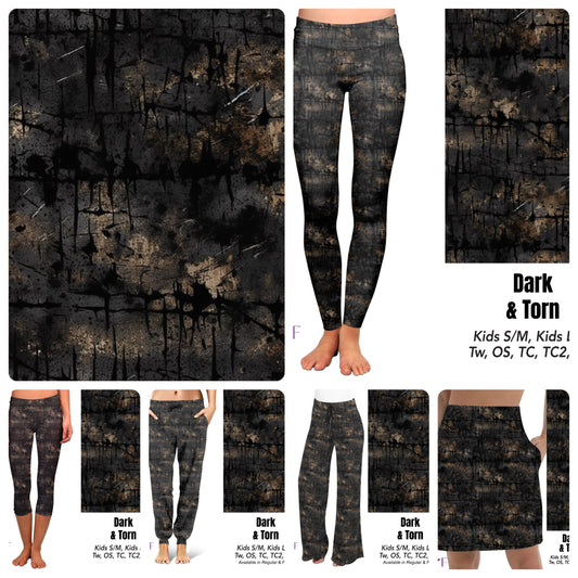 Dark & Torn leggings with pockets